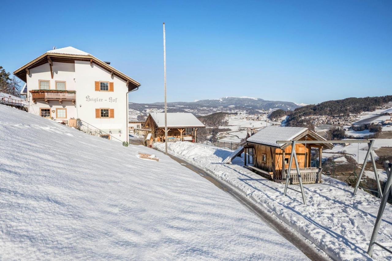 Wohnung Schlern Heigler Hof Collepietra  Exterior foto